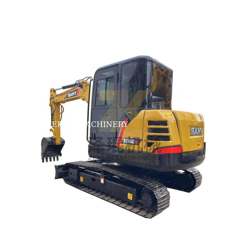 Использованный экскаватор Sany SY60C Pro 60C с отличными характеристиками и рабочими часами 0-2000