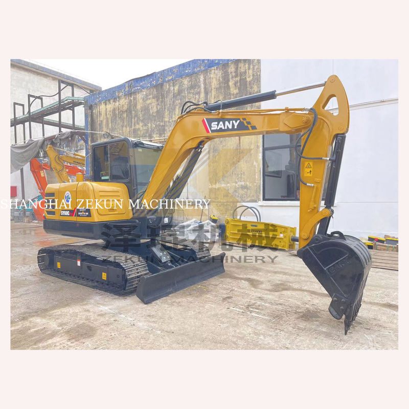 Sany SY60C Pro экскаватор 0-2000 рабочие часы 36KW идеально подходит для строительных проектов