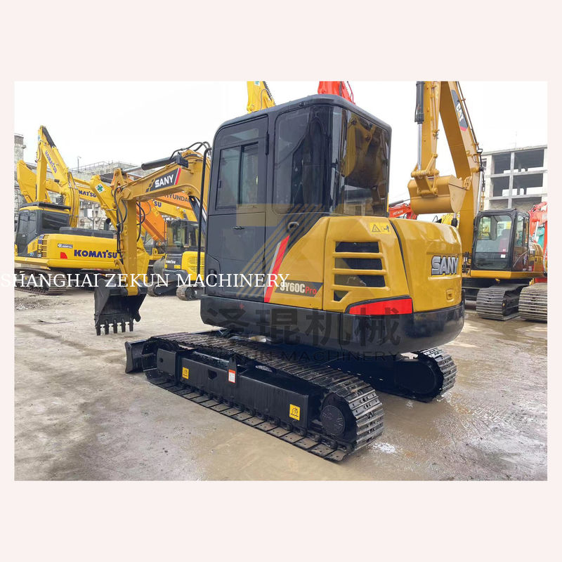 Sany SY60C Pro экскаватор 0-2000 рабочие часы 36KW идеально подходит для строительных проектов