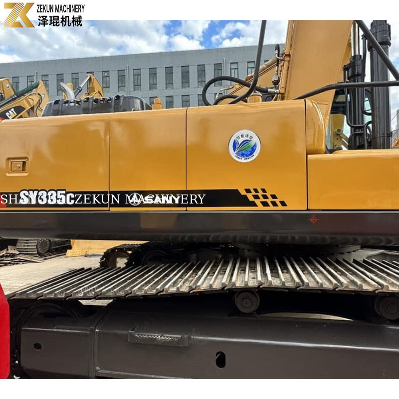Sany 335 экскаватор с и в хорошем состоянии рабочее время 1690 емкость ведра 1,5 м3