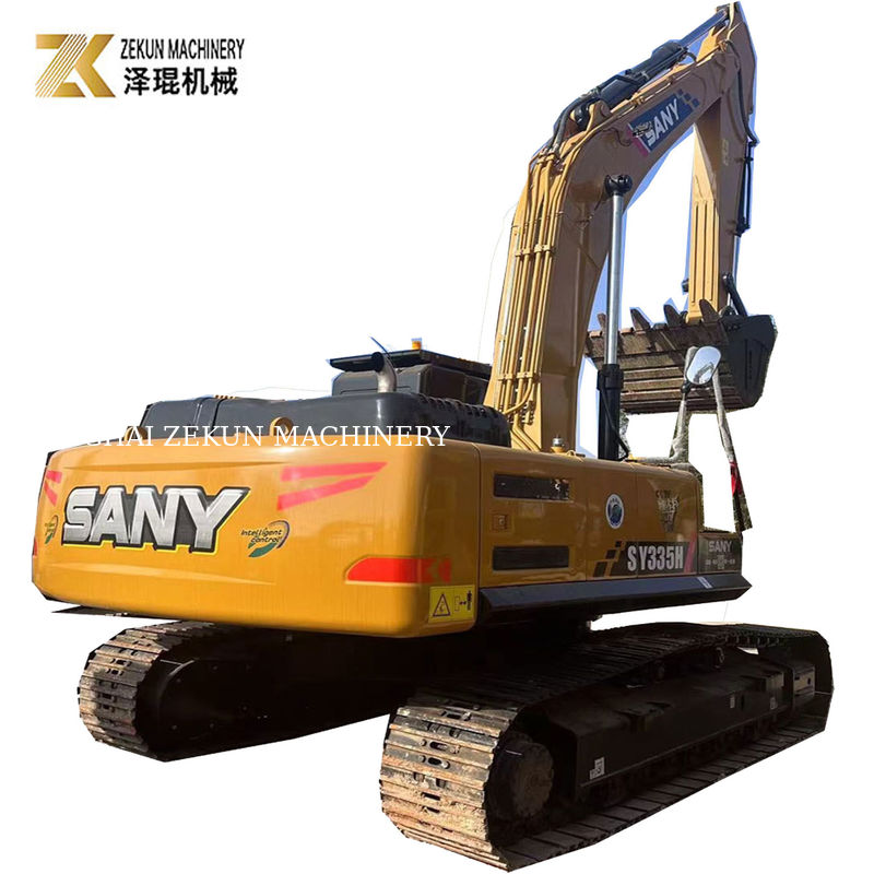 Оригинальный использованный экскаватор Sany 335 с двигателем