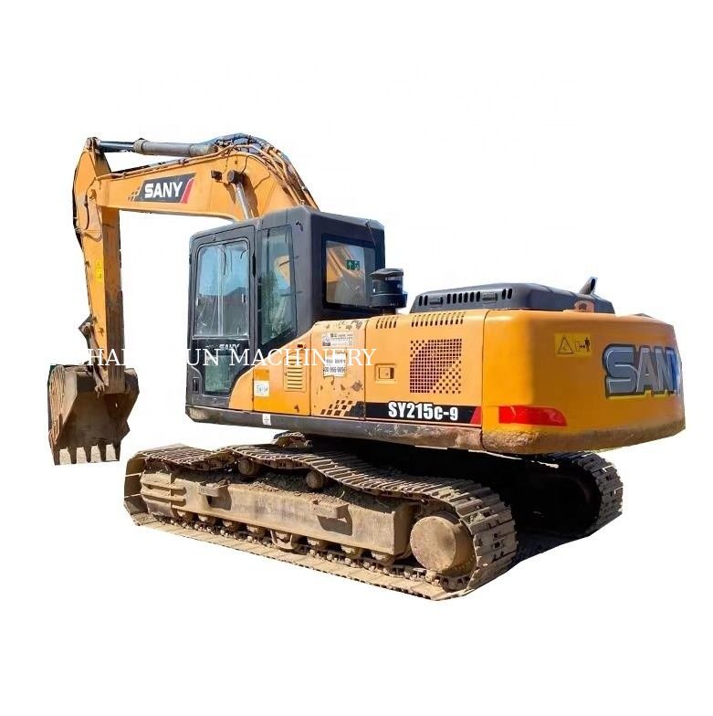 Использованный 21тонный экскаватор Sany SY215C-9 SY215C PRO для тяжелого строительства