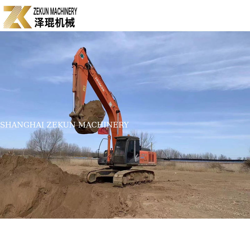 В хорошем состоянии использованный экскаватор HITACHI ZX350-3 с рабочей массой 35 тонн двигатель ISUZU