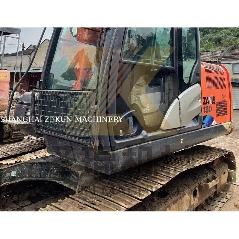 Япония Прямая продажа Использованный экскаватор ZX130-5A с низким рабочим днем и емкостью 0.52 м3