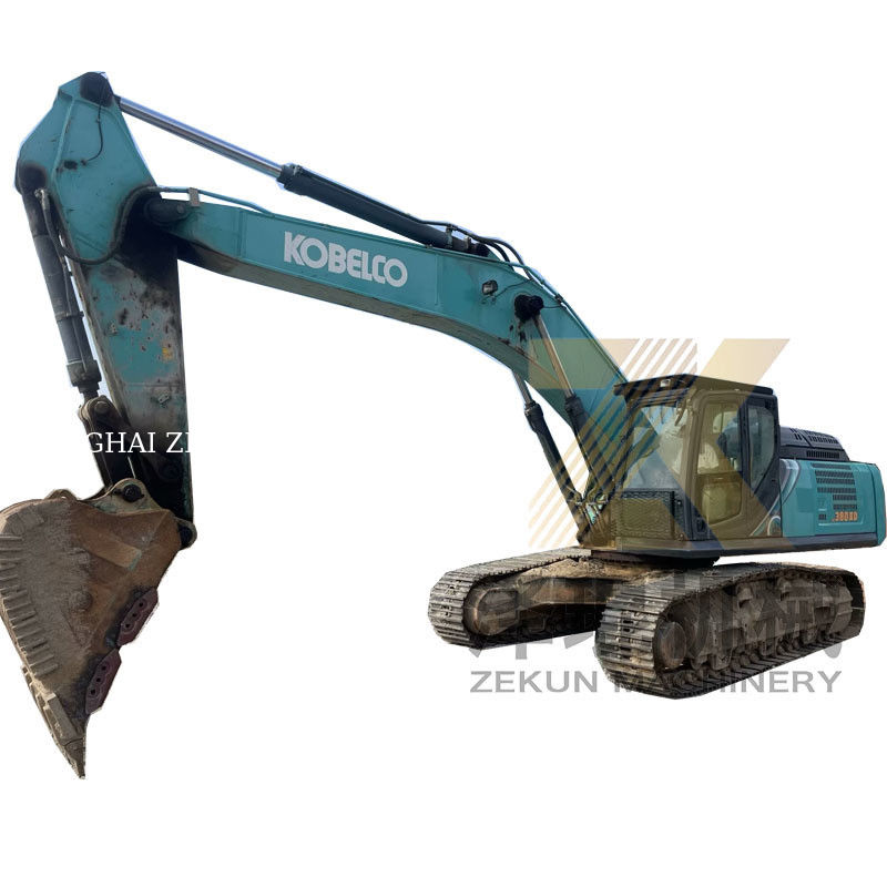 Другие гидравлические цилиндры Использованный экскаватор Kobelco SK380 с емкостью в 1,9 м3