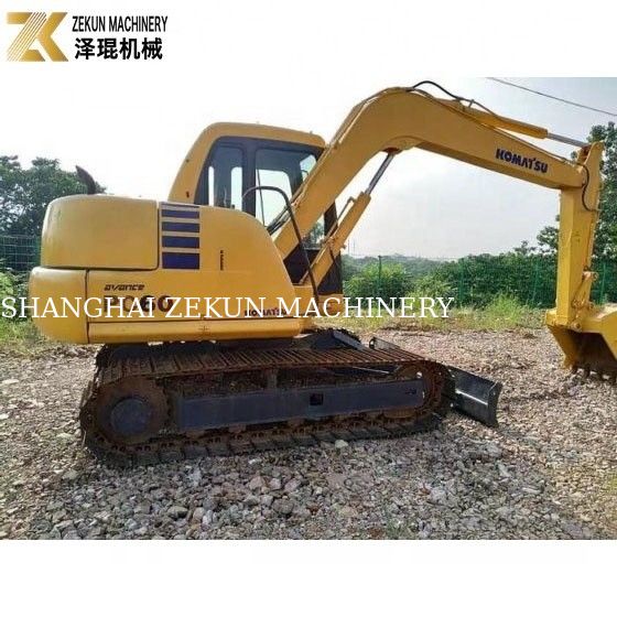 Подержанный экскаватор Komatsu PC60-7 оригинальный из Японии 2 тонны рабочая масса подержанный мини-кашильщик