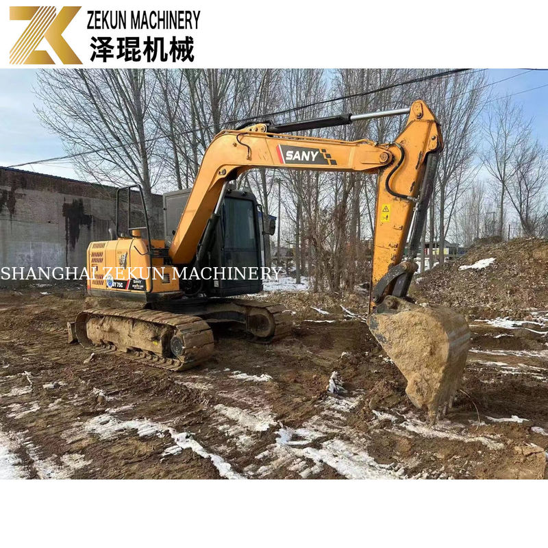 Использованные экскаваторы SANY 75C с рабочими часами 2001-4000 Машины весом только 7500 кг