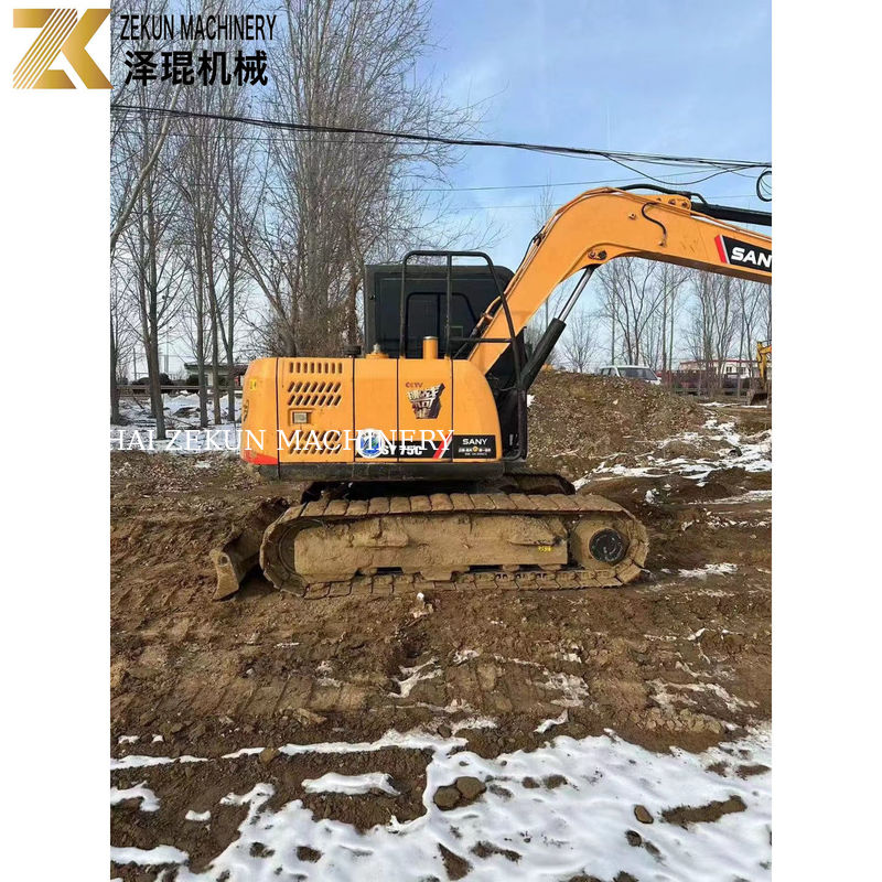 Использованные экскаваторы SANY 75C с рабочими часами 2001-4000 Машины весом только 7500 кг