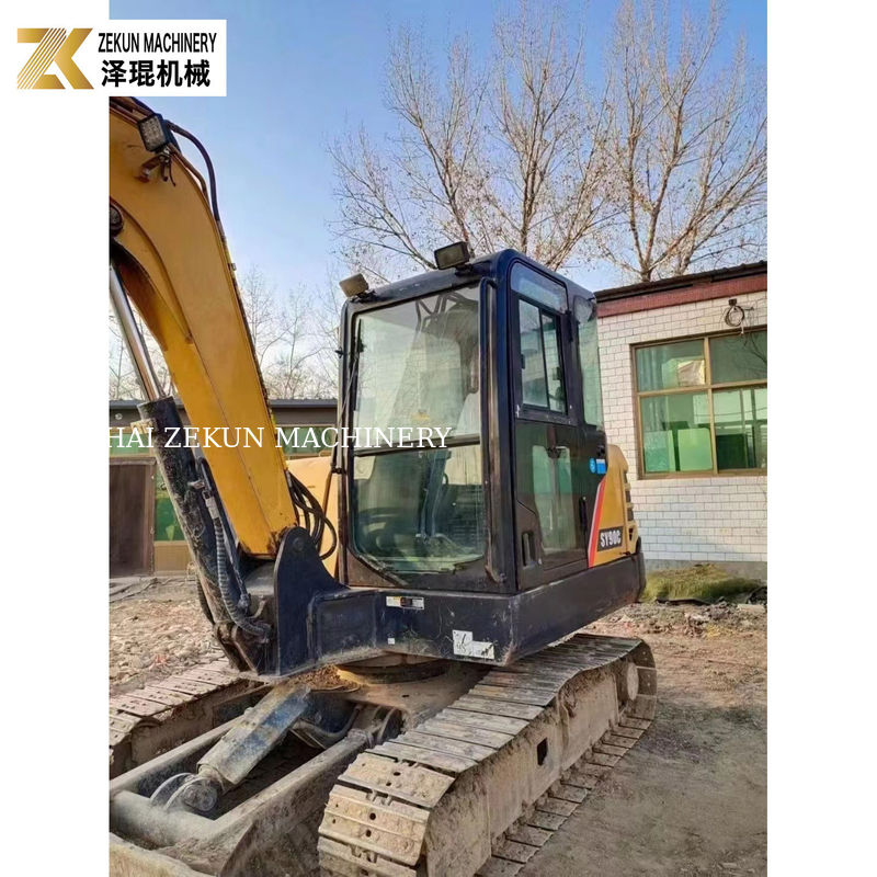 60.7КВт Использованный экскаватор Sany 90C Pro, 2001-4000 часов в хорошем состоянии