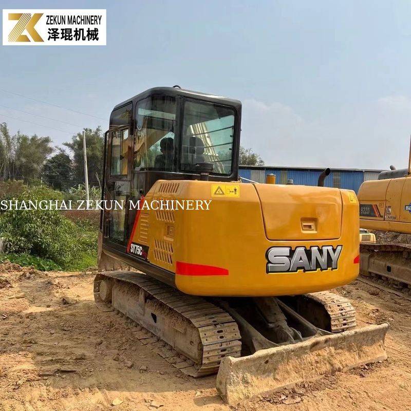 Sany 75C экскаватор SY75C-8 SY75C PRO 43kw двигатель идеально подходит для строительных проектов