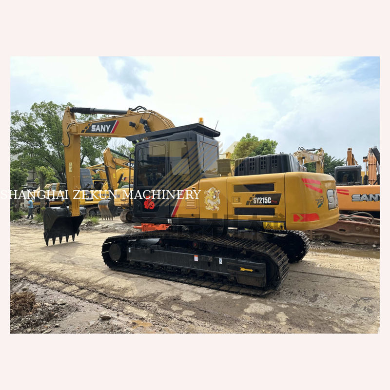 2023 Sany SY215C Pro Crawler Excavator 21 тонны Тяжелый экскаватор с другим гидравлическим насосом