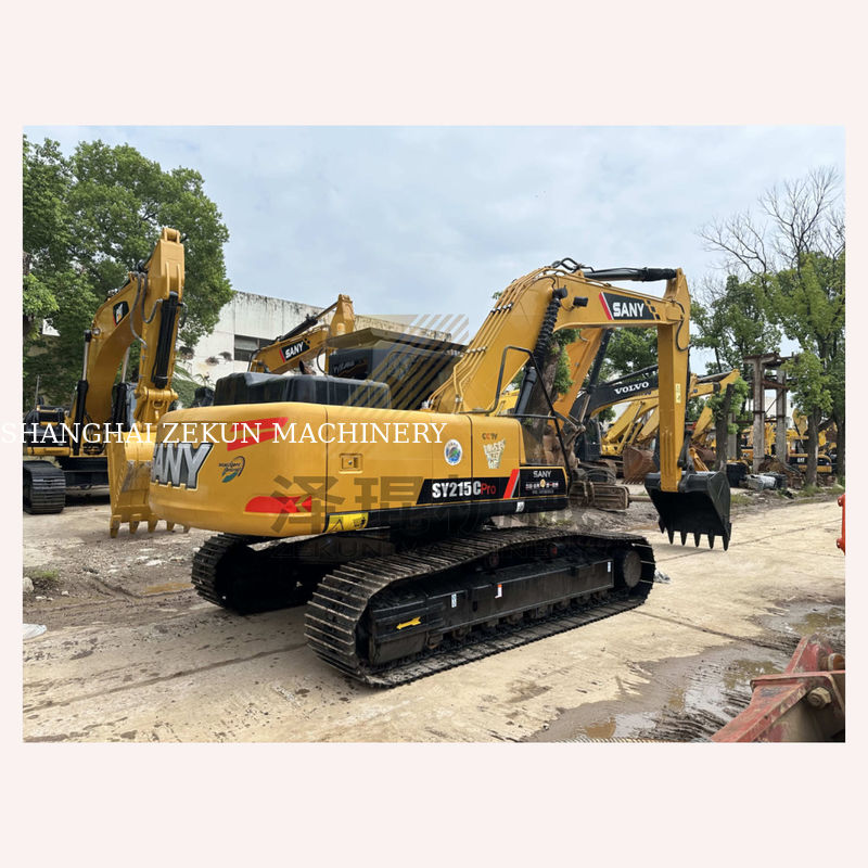 2023 Sany SY215C Pro Crawler Excavator 21 тонны Тяжелый экскаватор с другим гидравлическим насосом