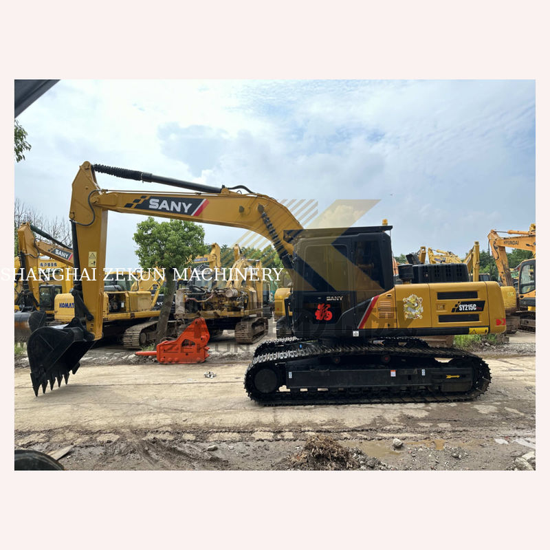 2023 Sany SY215C Pro Crawler Excavator 21 тонны Тяжелый экскаватор с другим гидравлическим насосом