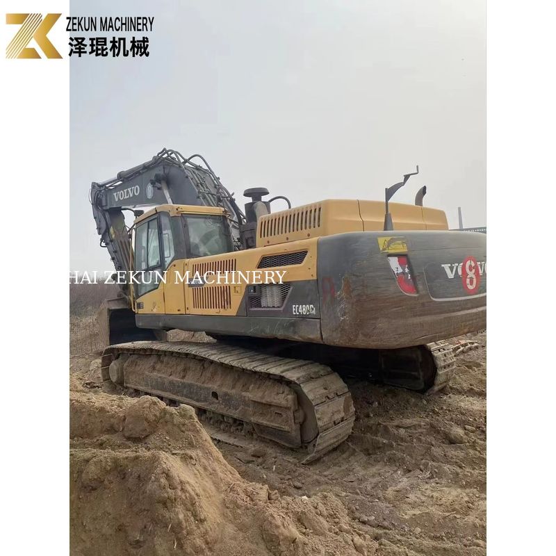 48-тонный Volvo EC480DL Эксплуатационный экскаватор мощностью 265 кВт и рабочими часами 4001-6000
