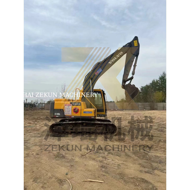 Машины для перемещения земли Использованный экскаватор Volvo EC140 с гидравлическим клапаном