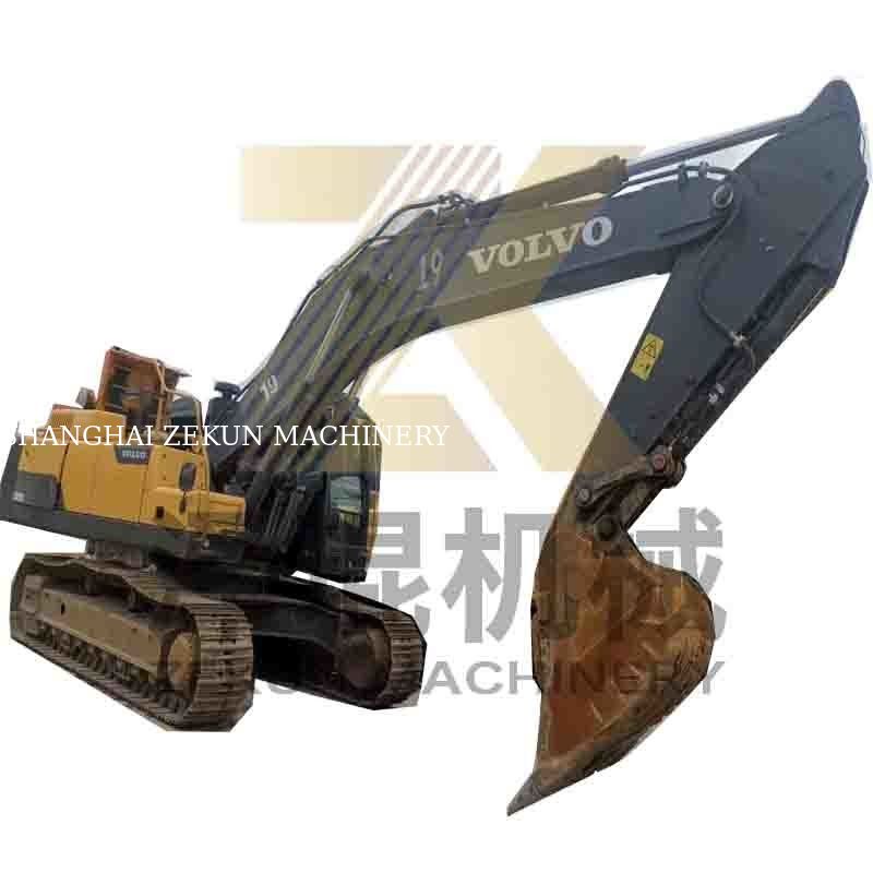 Эксплуатационный экскаватор Volvo Ec480dl с 4600 рабочими часами и другим гидравлическим цилиндром