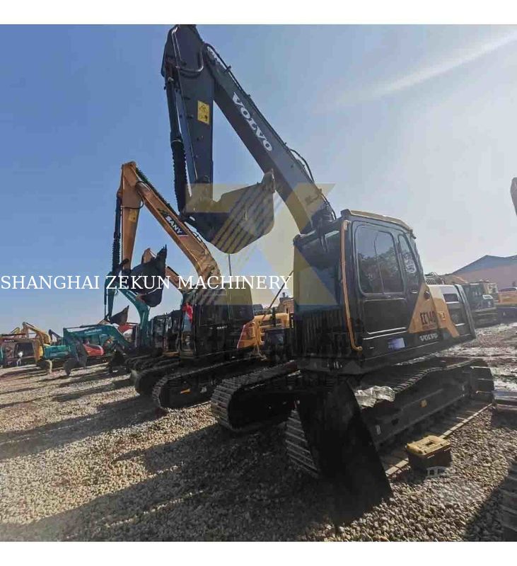 Volvo EC140DL экскаватор использованный хорошо обслуживаемый двигатель D3.8E 14 тонн рабочая масса