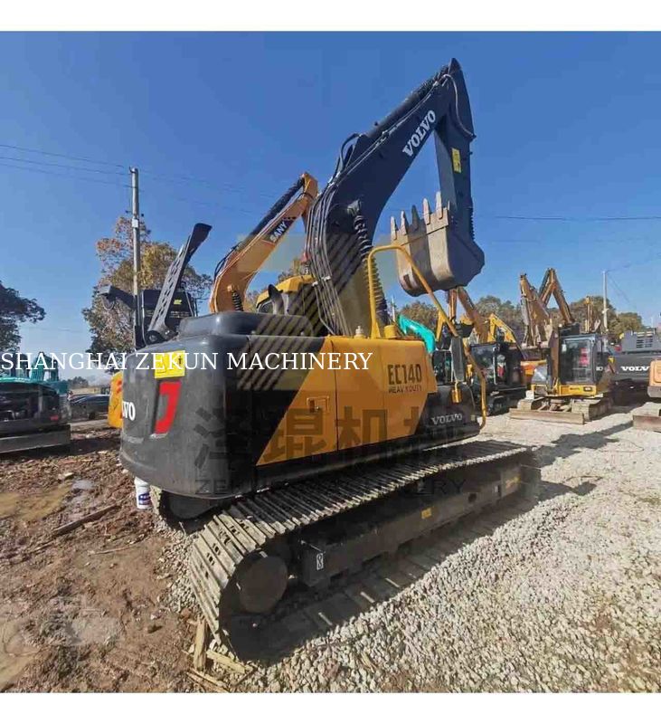 Volvo EC140DL экскаватор использованный хорошо обслуживаемый двигатель D3.8E 14 тонн рабочая масса
