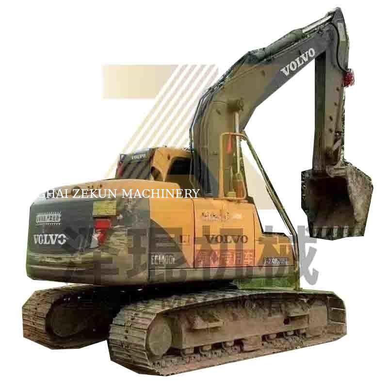 Volvo EC140DL 14-тонный экскаватор с небольшим рабочим временем и прочным гидравлическим цилиндром
