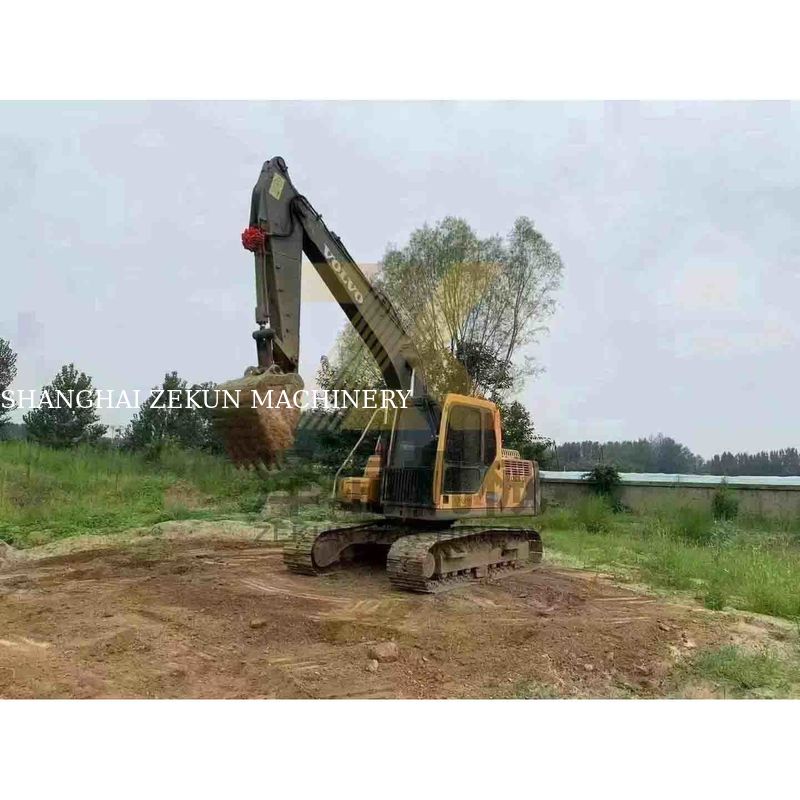Volvo EC140DL 14-тонный экскаватор с небольшим рабочим временем и прочным гидравлическим цилиндром