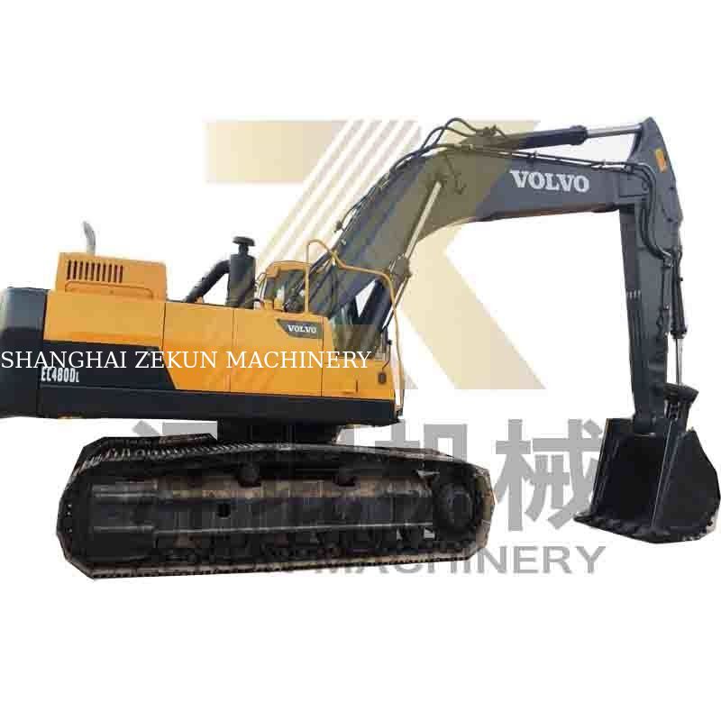 Использованный экскаватор VOLVO EC480DL мощностью 270 кВт и емкостью 1,77 3,8 м3