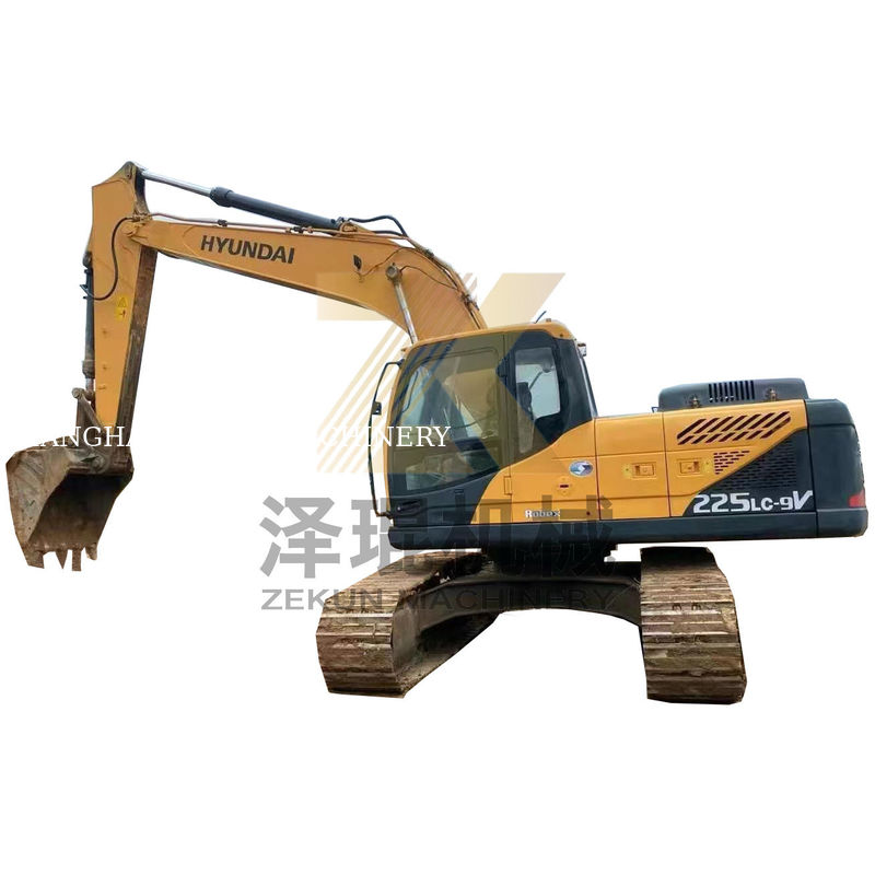 Подержанный экскаватор HYUNDAI 225LC-9S мощностью 112KW оригинальный запас в Корее