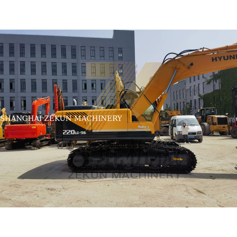 Оригинальный 2019 года Hyundai 220 220-9 Digger с рабочей массой 22 тонны