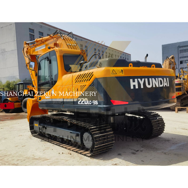 Оригинальный 2019 года Hyundai 220 220-9 Digger с рабочей массой 22 тонны