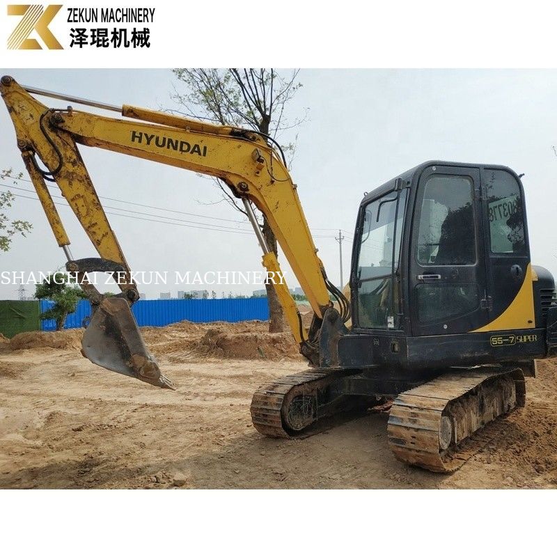 5.5тонна Hyundai Robex 55-7 экскаватор с гидравлическим клапаном 0.18m3 ведро