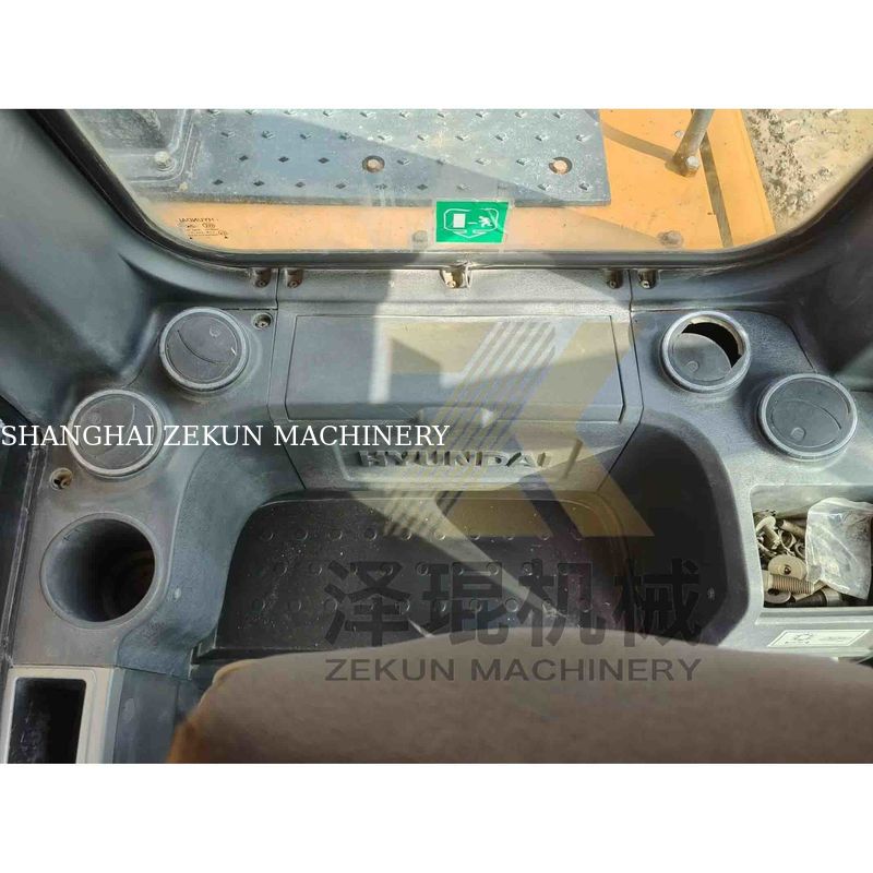 Подержанный экскаватор Hyundai 520-9VS мощностью 52 тонны с двигателем Cummins и оригинальным насосом