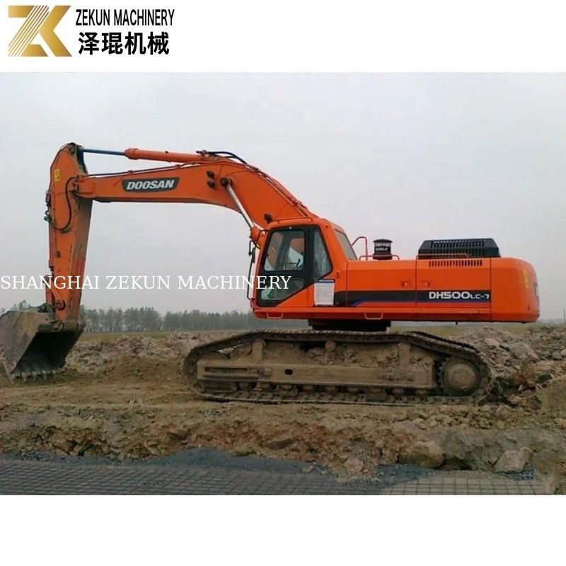 Использованный экскаватор Doosan 500 2018 года DH500 DH500LC-7 Рабочая масса 46 тонн для тяжелой экскавации