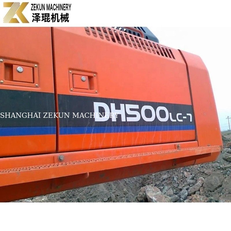 Использованный экскаватор Doosan 500 2018 года DH500 DH500LC-7 Рабочая масса 46 тонн для тяжелой экскавации