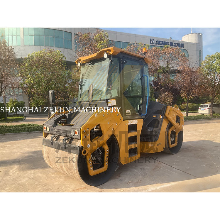 7тонна XCMG XD75T двойной барабанный ролик EU Stage V Road Construction Equipment