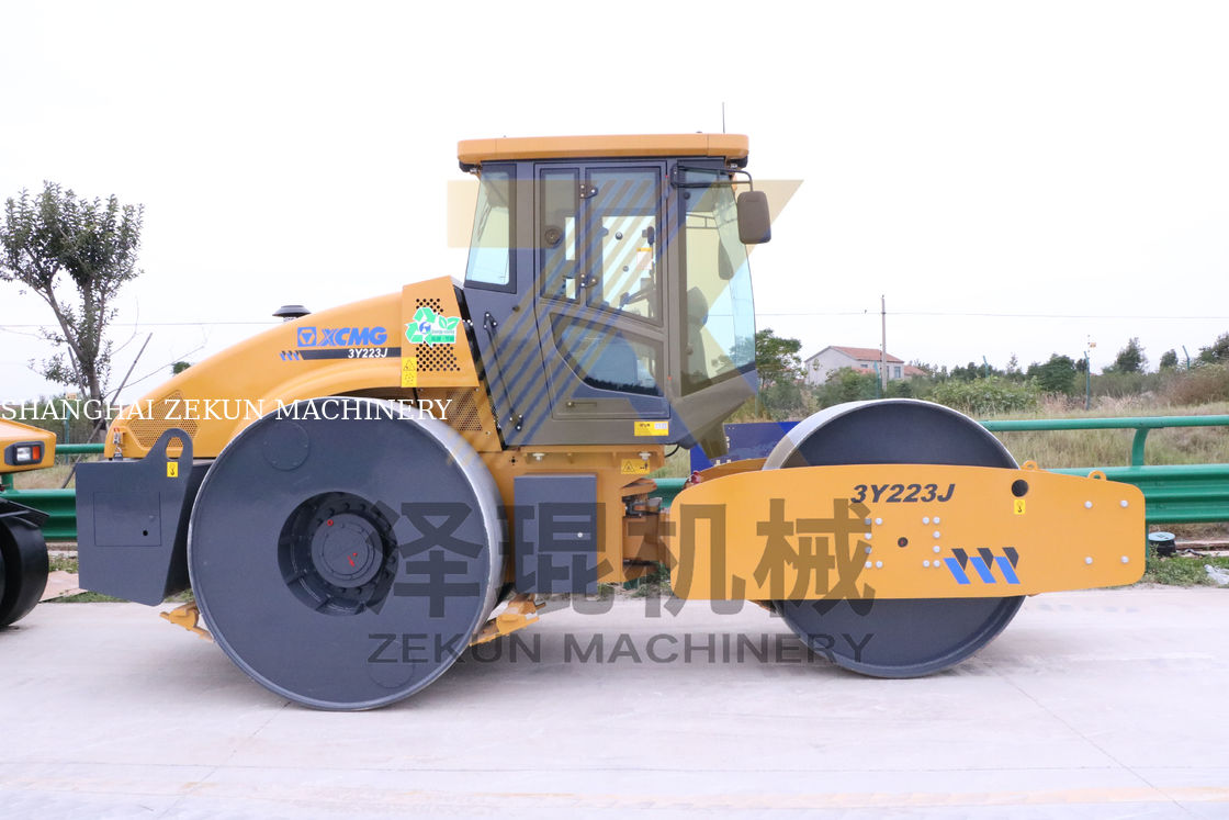 23тонна XCMG 3Y263J статический трёх барабанный ролик Китай III стадия оборудования