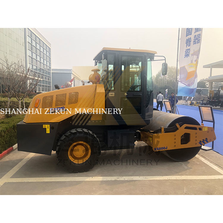 Использованный ролик XCMG XS600J 6T. Одно барабанное устройство. Третий этап.
