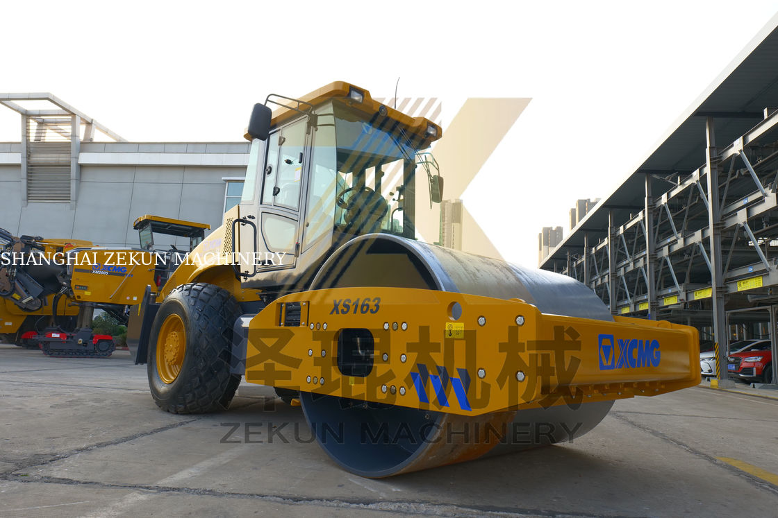 16т XCMG XS163 вибрационный ролик China Stage II Equipment