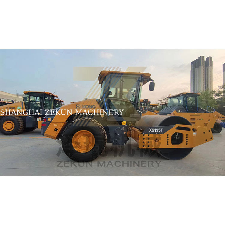 13тонна XCMG XS135T полный гидравлический барабанный ролик EU Stage V