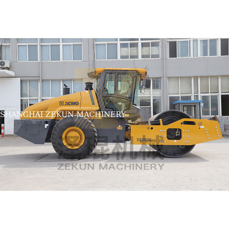 26T XCMG XS265S Гидравлический одиночный барабанный ролик.