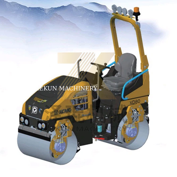 1.6тон XCMG XD80 Легкий вибрационный ролик EU Stage V Road Construction Equipment