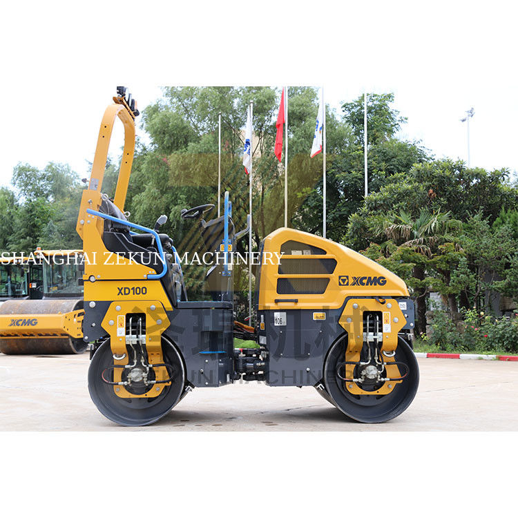 2.6тон XCMG XD100 Легкий вибрационный ролик EU Stage V