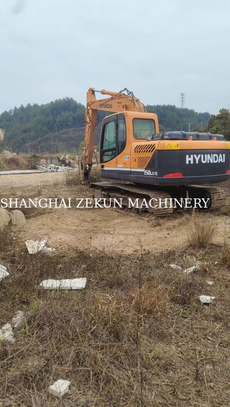 2015 Hyundai R150-9 экскаватор с молотком и 5 300 рабочих часов повысить производительность