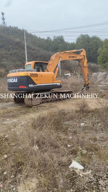 2015 Hyundai R150-9 экскаватор с молотком и 5 300 рабочих часов повысить производительность
