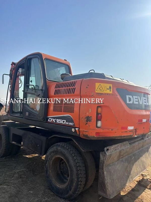 Doosan DX150W-9C экскаватор 15-тонный Тип колеса для продажи