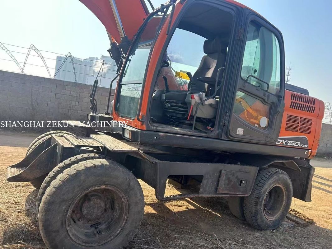 Doosan DX150W-9C экскаватор 15-тонный Тип колеса для продажи