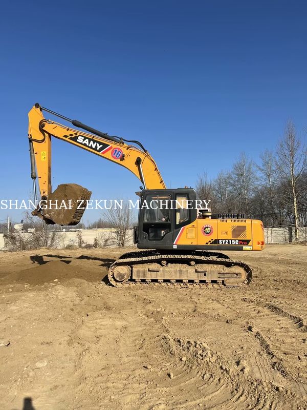 2019 Sany SY215C экскаватор 21 тонны Низкие часы Топ-выбор для строительного бизнеса
