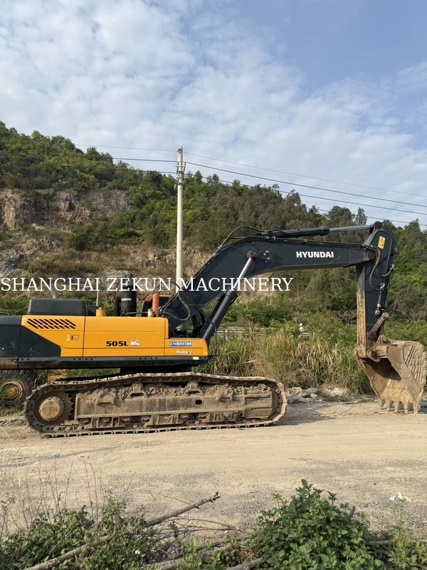 2020 Hyundai R505VS 50 тонн тяжеловесный экскаватор для тяжелых проектов