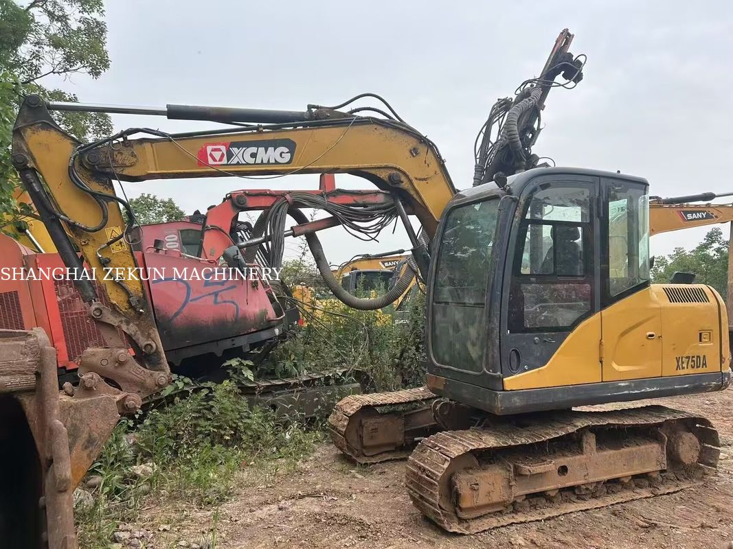 2021 XCMG XE75DA Гидравлический экскаватор 7.5 тонны класса с разрывчиком и сцеплением