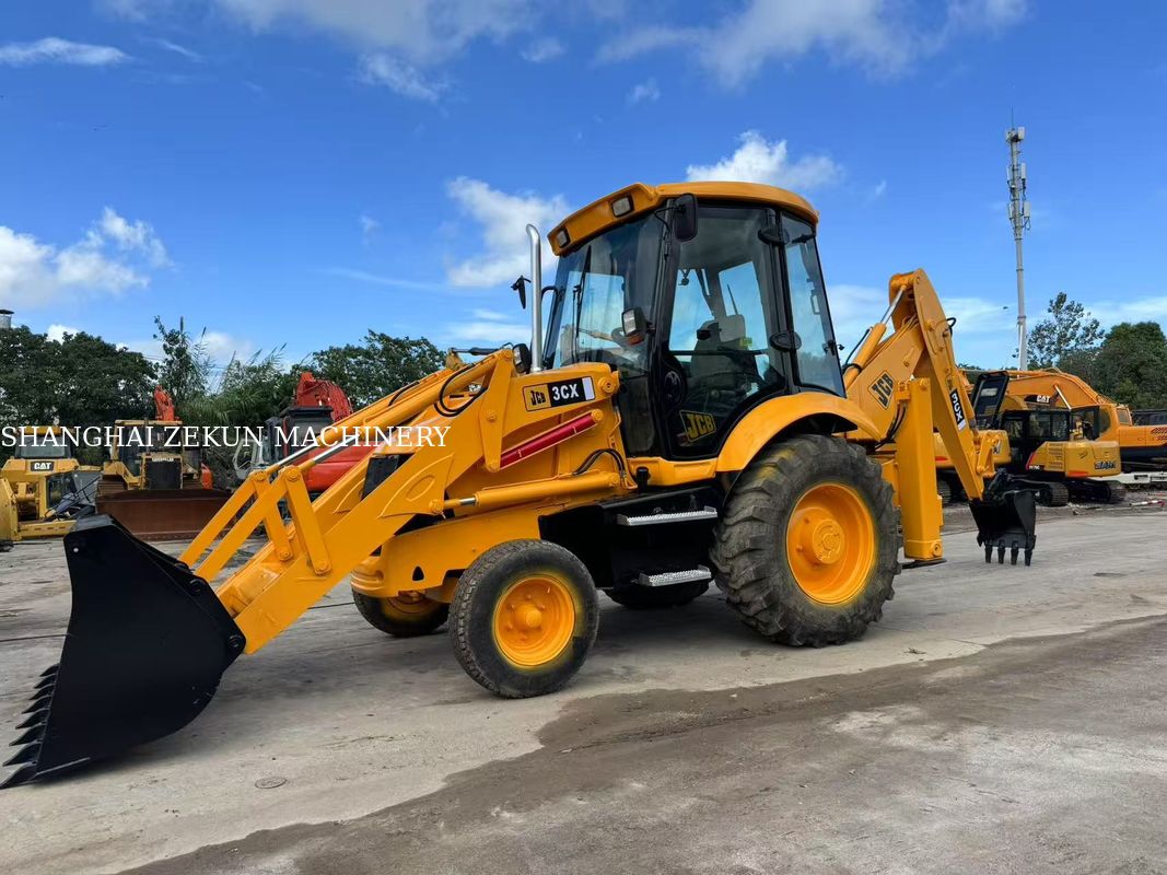 2001 JCB 3CX экскаватор для загрузки буровых скважин с потоком гидравлической системы 95 л/мин
