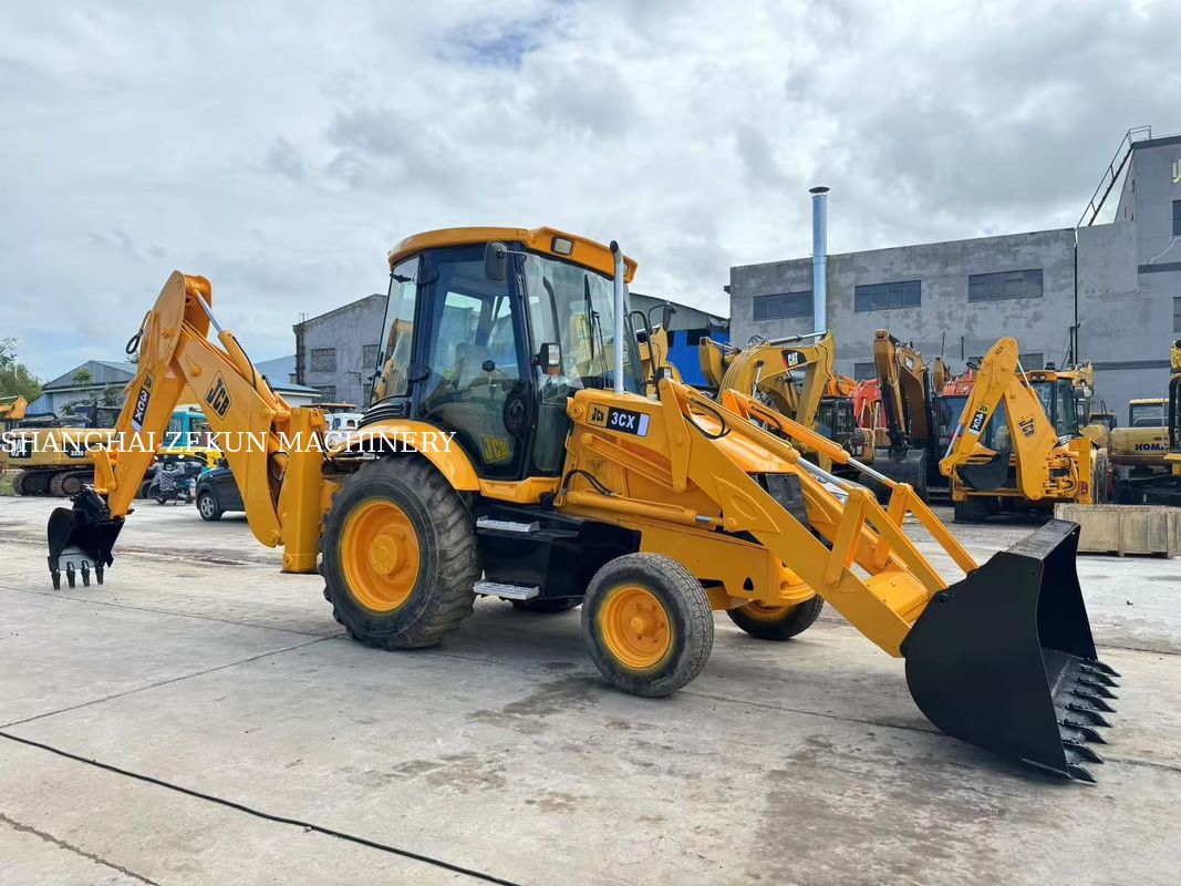 2001 JCB 3CX экскаватор для загрузки буровых скважин с потоком гидравлической системы 95 л/мин