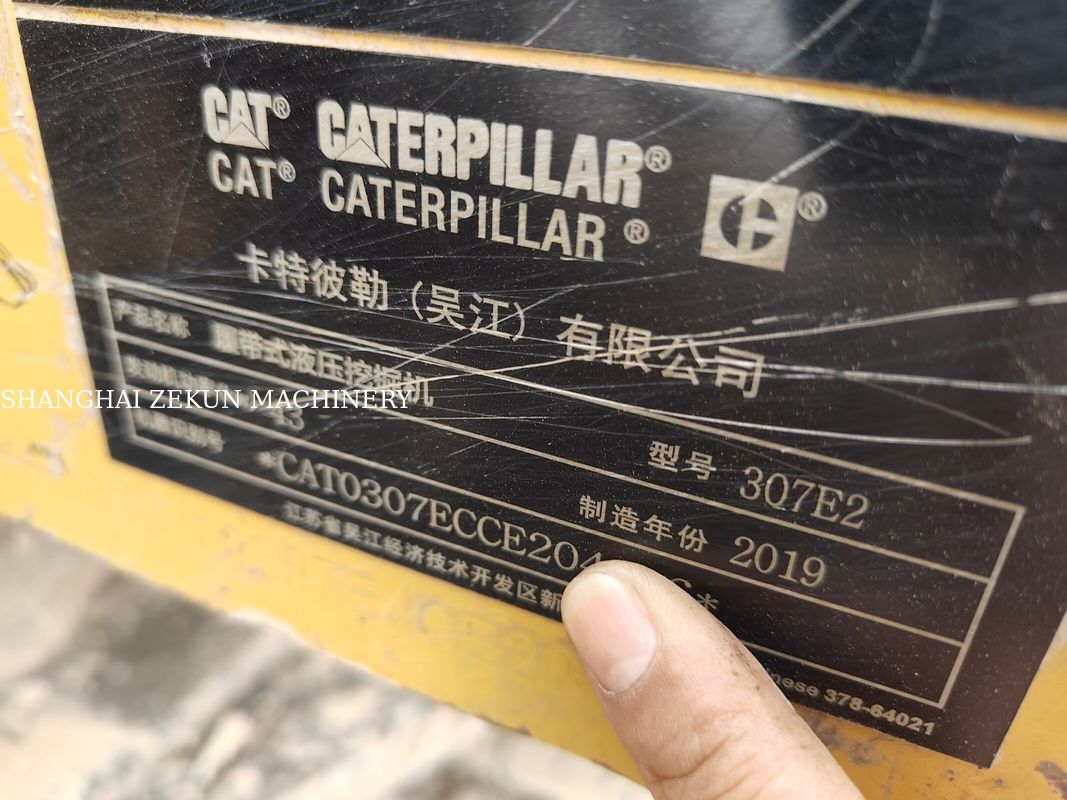 2019 CAT 307E2 экскаватор с максимальной протяженностью на уровне земли 400 мм и емкостью топливного бака 135 л